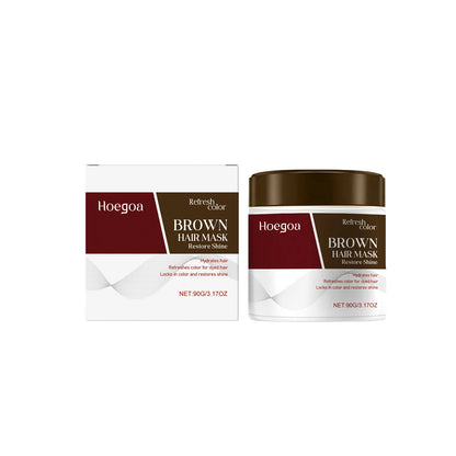 Color Boosting Conditioner Neutralizes Brass Yellow Tones Fade After Bleach Hair Dye Color Depositing Hair Mask For Red Brown