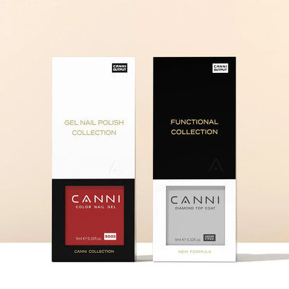 CANNI Gel Nail Polish TPO/HEMA FREE Gorgeous Christmas Red Color Winter Nails Full Coverage Soak Off UV LED Semi Permanent Gel
