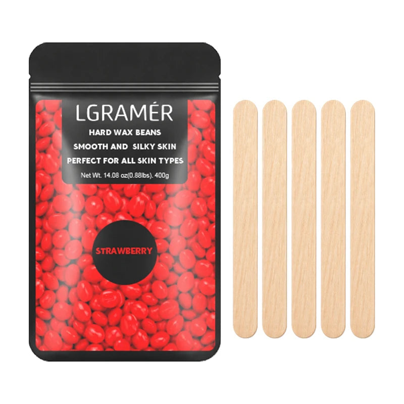 100g/200g/400g Multi Scent Hard Wax Beans Gentle Painless Hair Removal No Irritation Depilatory Hot Film Wax For Full Body