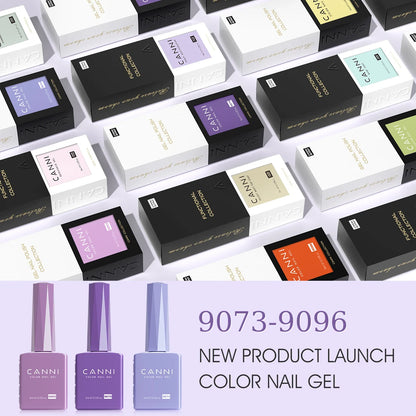 CANNI Gel Nail Polish TPO/HEMA FREE Gorgeous Christmas Red Color Winter Nails Full Coverage Soak Off UV LED Semi Permanent Gel