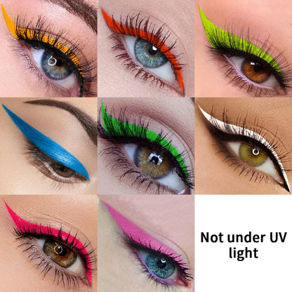 8 Colors Face Body Painting 1PC UV Light Neon Face Paint Art Makeup Blue Green Waterproof Christmas Party Body Paint Cosmetics