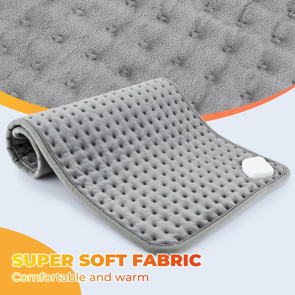 Home Electric Heating Pad Back Shoulder Office Winter Warming Blanket 9 Heat Thermal Mat Abdomen Period Menstrual Belt Winter Warm US Plug 100V-130V