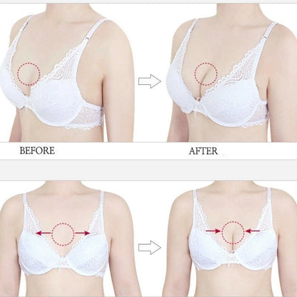 Silicone Bra Inserts Invisible Clear Lift Up Gel Breast Pads Cup Enhancer Push-Up Breast Pasties For Bras Bikinis Swimsuits