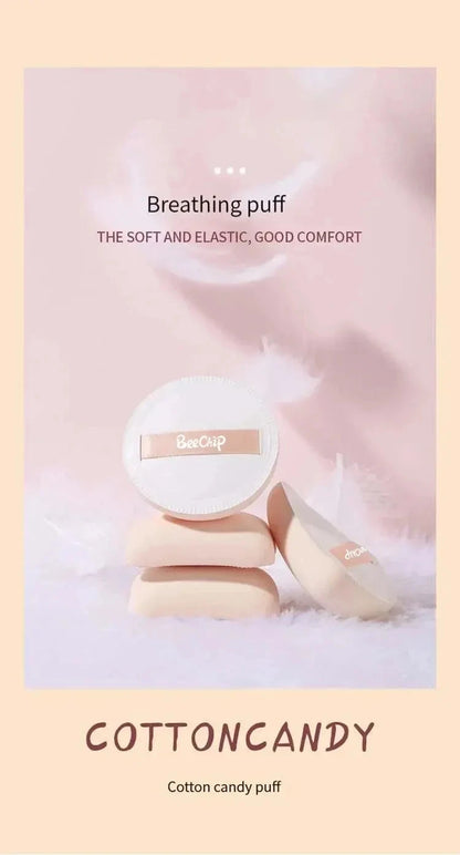 Dry Wet Usable Makeup Cosmetic Puff Sponge Cushion Puff for Foundation Powder Soft and Cute