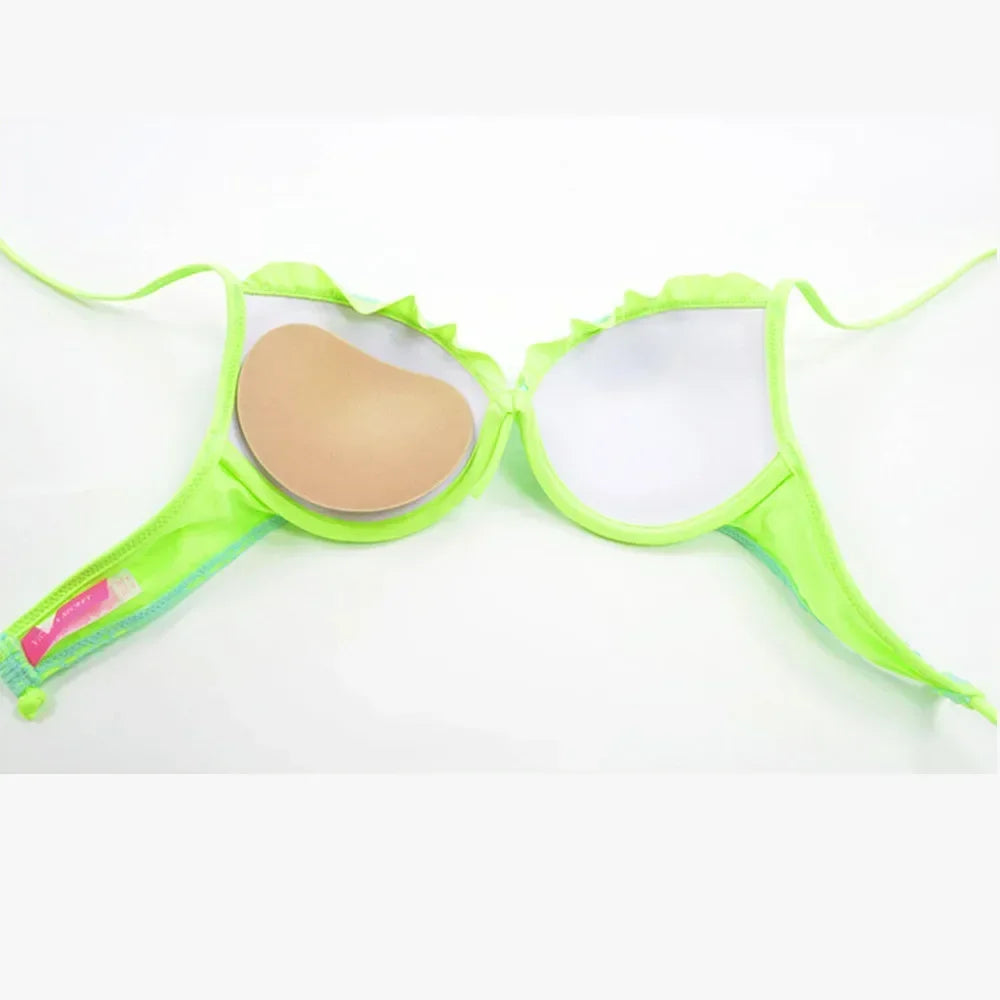 Chest Push Up Sticky Bra Thicker Sponge Bra Pads Breast Lift Up Enhancer Silicone Removeable Inserts Swimsuit Invisible Bra