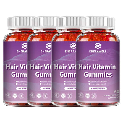 Biotin Gummies 5000 Mcg Hair Skin Nails Support Beauty Vitamins 60 Gummies Daily Wellness Supplement