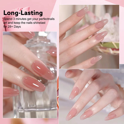 CANNI Gel Nail Polish TPO/HEMA FREE Gorgeous Christmas Red Color Winter Nails Full Coverage Soak Off UV LED Semi Permanent Gel