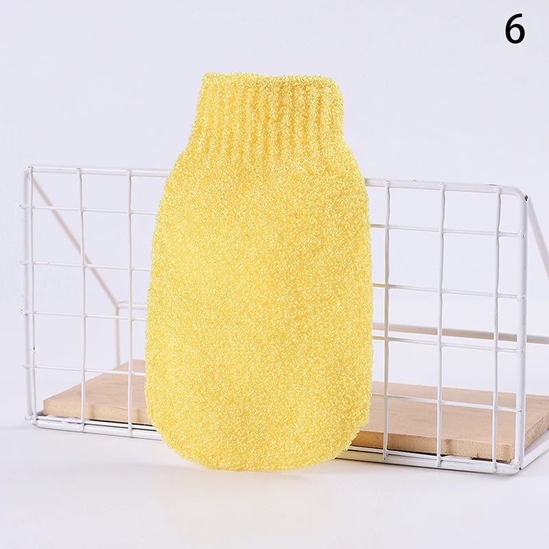 1pc Bath for Peeling SPA Exfoliating Shower Brush Body Cleaning Scrub Mitt Rub Dead Skin Gloves Shower Towel Foam Body Massage