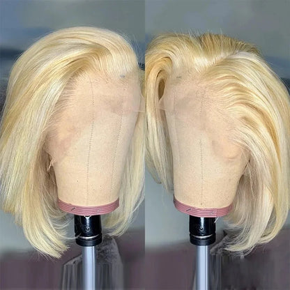 613 Blonde 13x4 Hd Lace Front Wig Layered Straight Natural Hairline Glueless Synthetic High Quality Cheap Lace Wig For Women