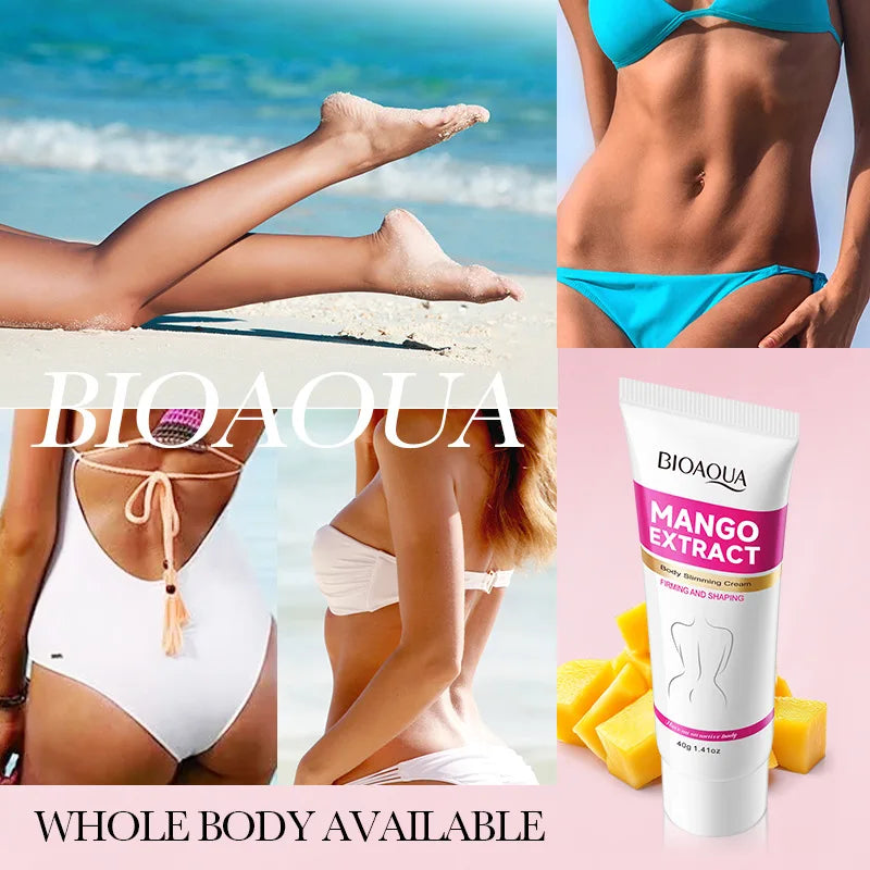 Mango Slimming Cream Anti Cellulite Weight Loss Promotes Effective Fat Burning Create Beautiful Curve Body Slimming Cream