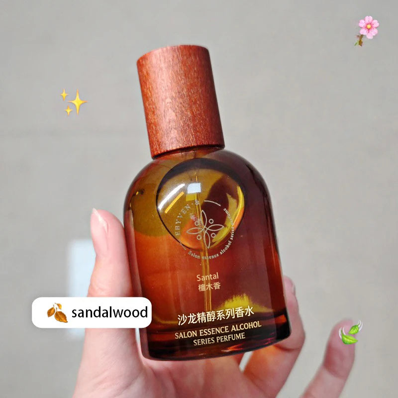 Fig White Musk Perfume Korean Woody Floral Fragrance Green Leaf Accents Women's Sandalwood Rose Honey Body Deodorizing Spray