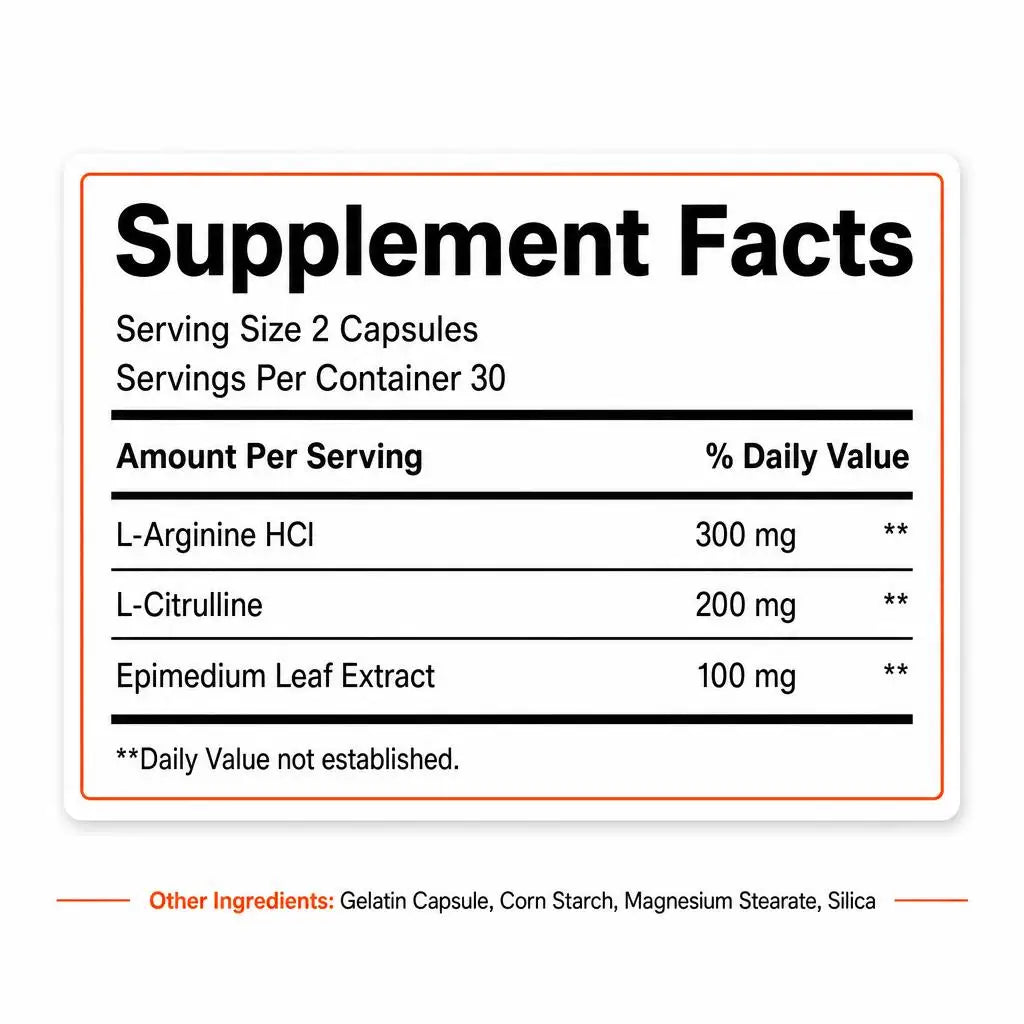 Googeer Men Vitality Capsules Daily Energy & Focus, Portable Care for Active Lifestyle, Easy To Carry Anytime Wellness Support