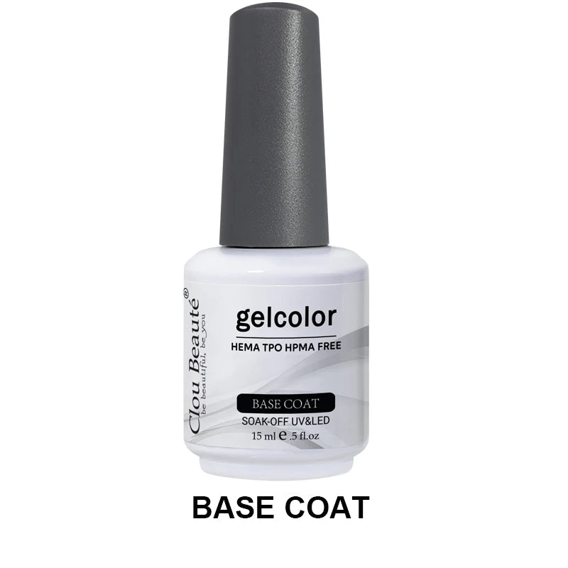 Clou Beaute 15ml Nail Gel Polish Vernis Semi Permanent UV Soak off Varnish Tpo Free Nail Polish Nail Art Gel Lacquer