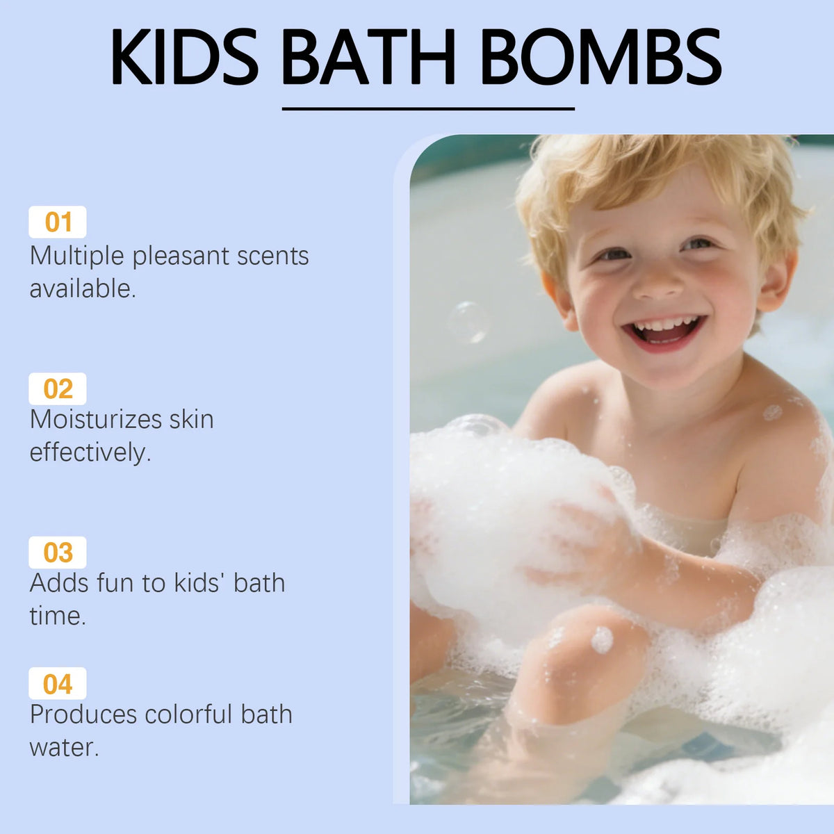 OceAura Bath Bombs with Toys Inside Fun Kids Bath Clean Skin Exfoliation Sea Salt Surprise Bath Bombs for Children Gift Set 300g