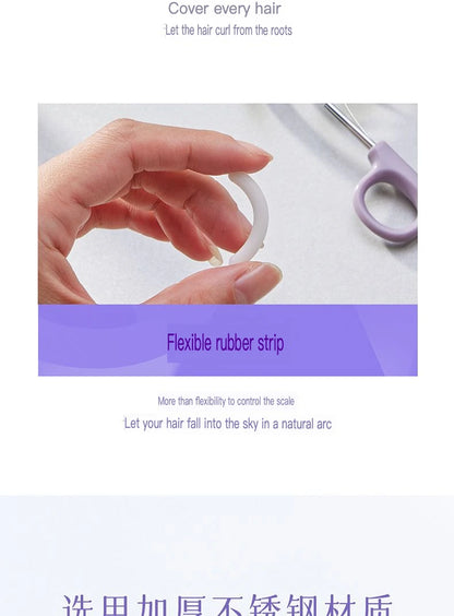 Sunflower Shaped Eyelash Curler And Tweezers Wide Angle Stainless Steel for Easy Beginner Use Natural Long-Lasting Curling Tool