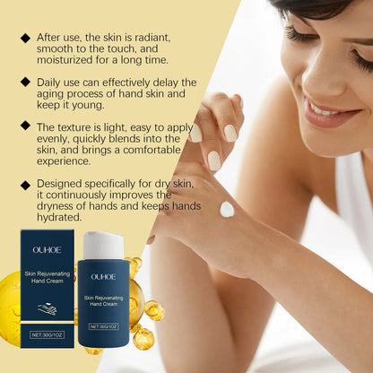 Softening Hand Cream for Wrinkles and Dry Skin Hands Nourishing Whitening Moisturizing Anti Chapped Repairing Skin Care Product