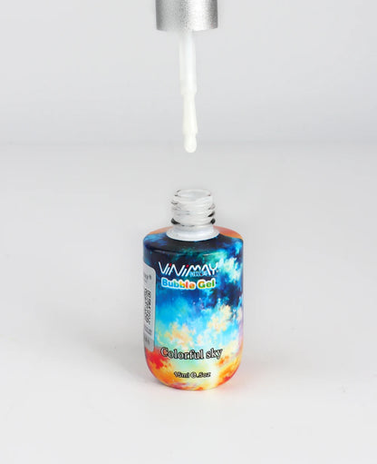 VINIMAY New 2023 Bubble Gel Colorful Sky Gel Nail Polish Soak Off UV Gel Polish Nail Art Gel Varnish Lacque Prime