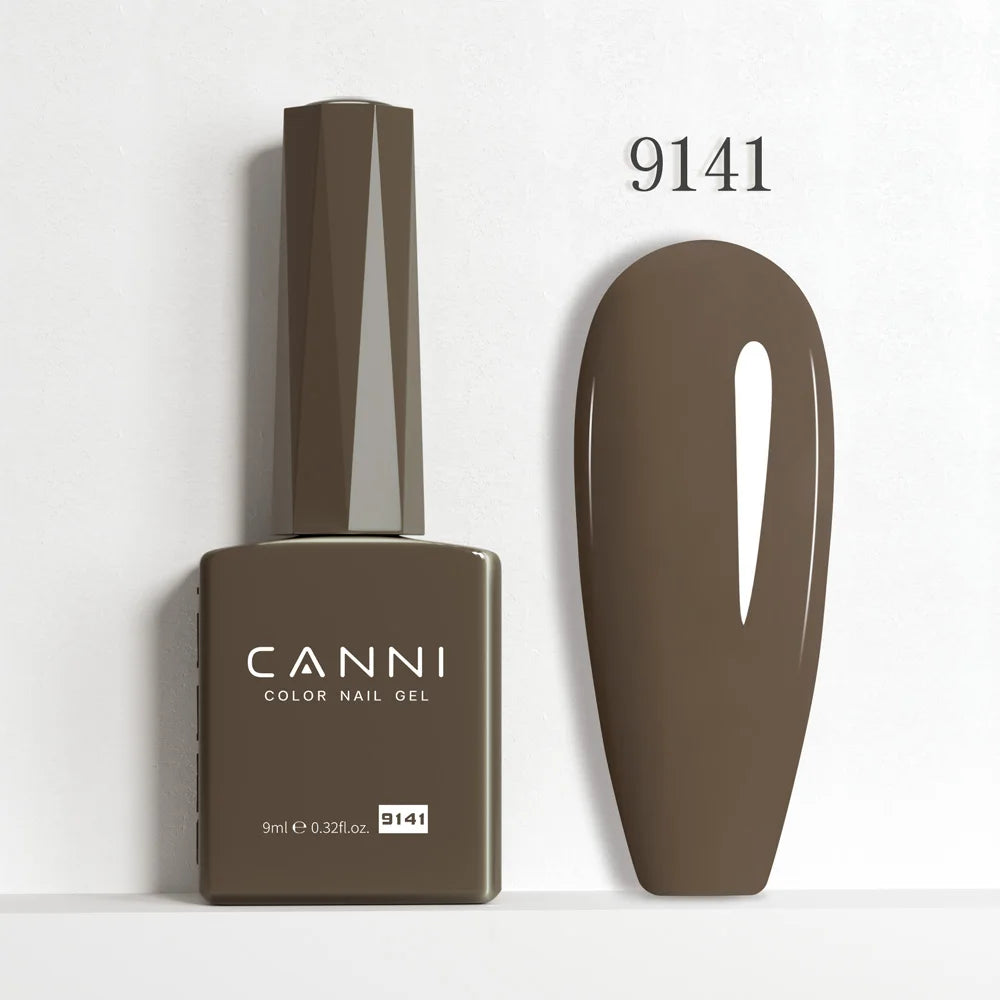 CANNI Gel Nail Polish TPO/HEMA FREE Gorgeous Christmas Red Color Winter Nails Full Coverage Soak Off UV LED Semi Permanent Gel