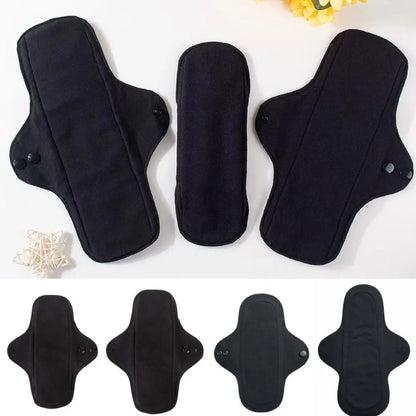 Gasket Washable Menstrual Cloth Pads Seamless Reusable Sanitary Napkin Soft Pure Cotton Nursing Pad for Women Adult Elderly