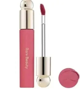 Rare Beauty Shimmering Hydrating Lipstick Lip Gloss Easy To Apply Blush Brightening Highlighter To Enhance Facial Details Makeup