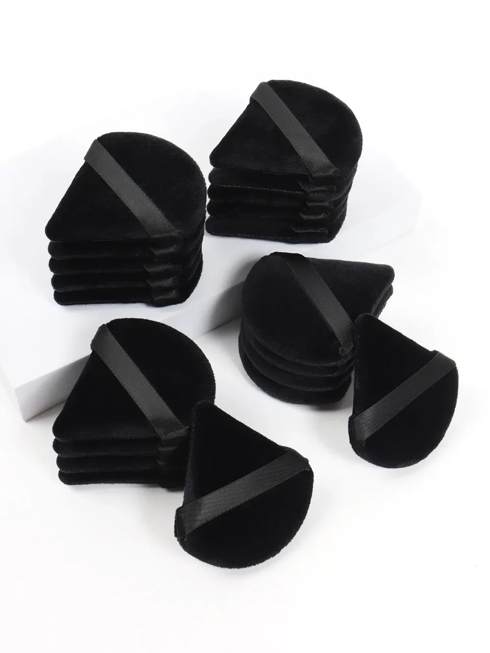 Velvet Triangle Makeup Sponge Soft Foundation Blender Puff Face Powder Puff Cosmetic Mixer Beauty