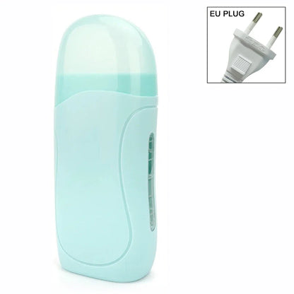 Women Home Hair Removal Kit Roll on Wax Warmer Honey Roller Wax Cartridge 100Pcs Depilatory Wax Strips Body Leg Arm Waxing Set