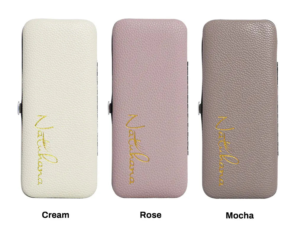 NATUHANA Eyelash Extension Tweezers Case Protective Storage Box Lash Makeup Tools Holder Colorful Tweezers Cover Case