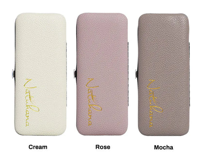 NATUHANA Eyelash Extension Tweezers Case Protective Storage Box Lash Makeup Tools Holder Colorful Tweezers Cover Case