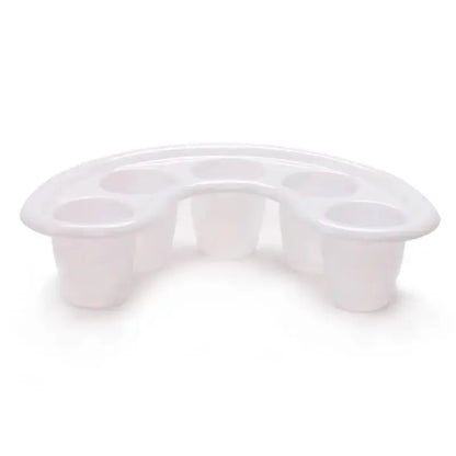 1/2pcs Nail Polish Remover Tray Set Non-Toxic Nail Art Dip Bowl, Unscented Manicure Hand Wash Remover Tools for DIY Nail Bath