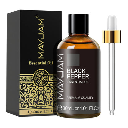 MAYJAM 30ML Essential Oil For Diffuser Lavender Eucalyptus Jasmine Vanilla Sandalwood Patchouli Lemon Rose Chamomile Aroma Oil