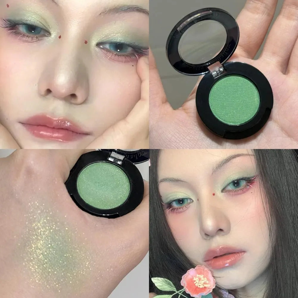 Eyeshadow Matte Red Black White Brighten Highlighter Eye Shadow Palette Lasting Shimmer Highly Pigmented Monochrome Eyes Makeup