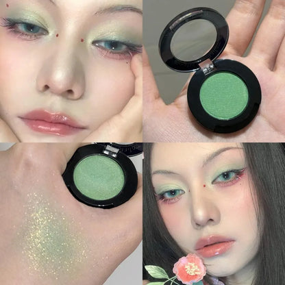Eyeshadow Matte Red Black White Brighten Highlighter Eye Shadow Palette Lasting Shimmer Highly Pigmented Monochrome Eyes Makeup
