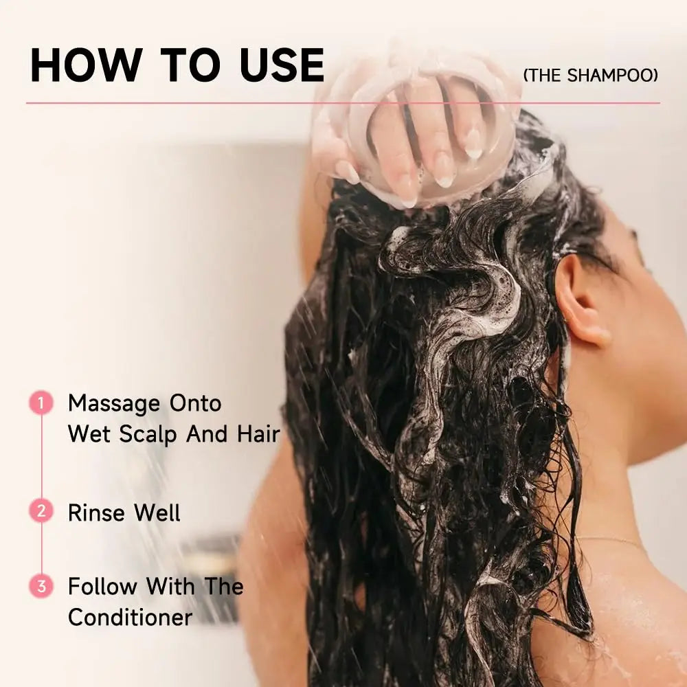 Karseell Volume Shampoo and Conditioner 2pcs Set, Lightweight for Fine Hair, Adding Volume to Flat Hair, Dermatologically Tested