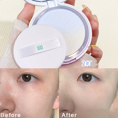 Cloud Soft Focus Compact Powder Matte Lasting Concealer Shading Contour Brighten Setting Powder Translucent Powder Makeup Women