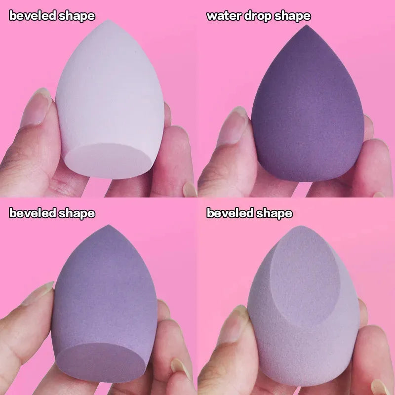 4/12Pcs Beauty Egg Makeup Blender Cosmetic Puff Makeup Sponge Cushion Foundation Powder Sponge Beauty Tool Women Make Up