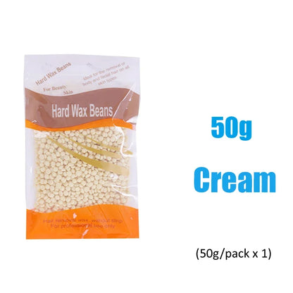 50/200/500g Painless Hard Wax Beans Depilatory Wax Beads Effective Hair Removal For Face Leg Bikini Body Home Wax Kit Supply