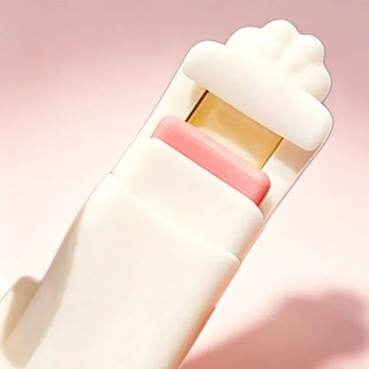1/2pcs Cute Cat Claw Eyelash Curler, Portable Press-Type Eyelash Curler, Professional Sunflower Lashes Curling Clip for Daily