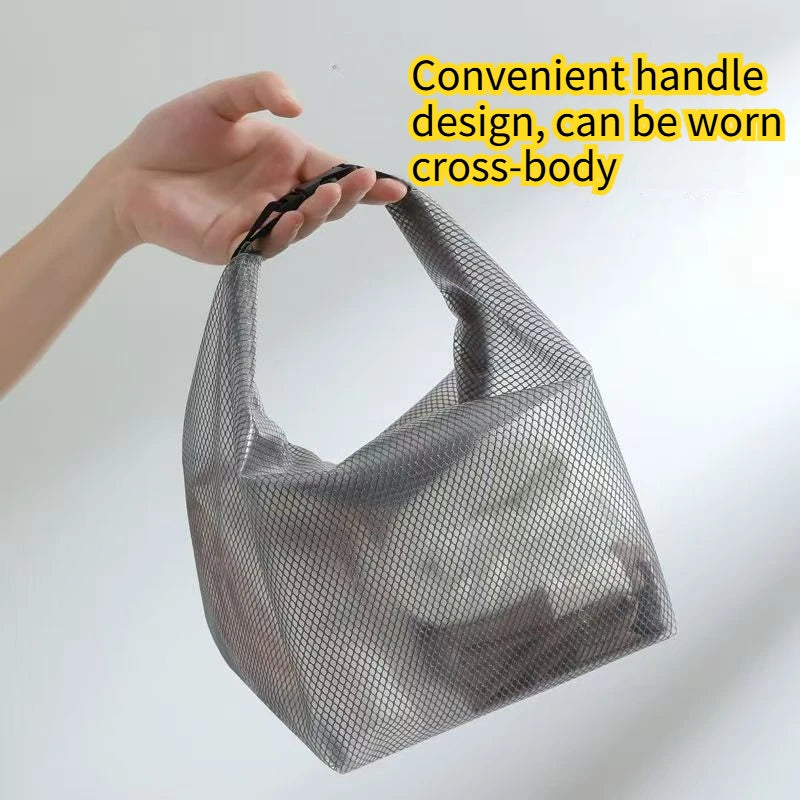 Waterproof Cosmetic Storage Bag with Buckle Portable Swimwear Organizer for Fitness Travel Swimming Drifting Outdoor Sports