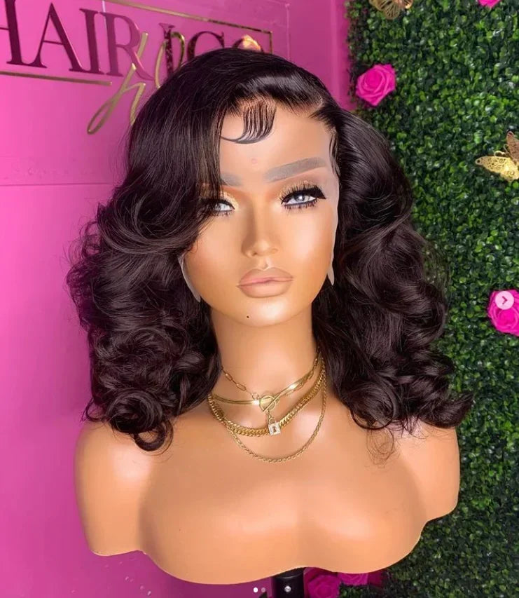 13x4 Body Wave Lace Front Wig Human Hair PrePlucked Brazilian Hair Lace Frontal Wigs For Women Lace Closure Wig
