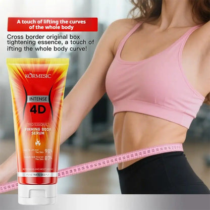Fat Burning Weight Loss Cream Reduce Loose and Crepey Skin Firmness Reduce Cellulite Appearance 4D Body Firming Essence