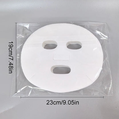 500/100pcs Disposable Facial Mask Sheets Ultra Thin Facial Tissue Cosmetic Cotton Mask Paper Beauty Salon Skin Care Tools
