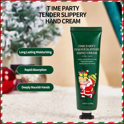 Christmas Hand Cream Set Moisturizing Hydrating Kit Plant Fragrance Nourishing Repair Anti Dry Cracked Hands Skin Care for Women Girls Holiday Xmas Winter Beauty Travel Size Mini Stocking Stuffers Christmas Gift Box