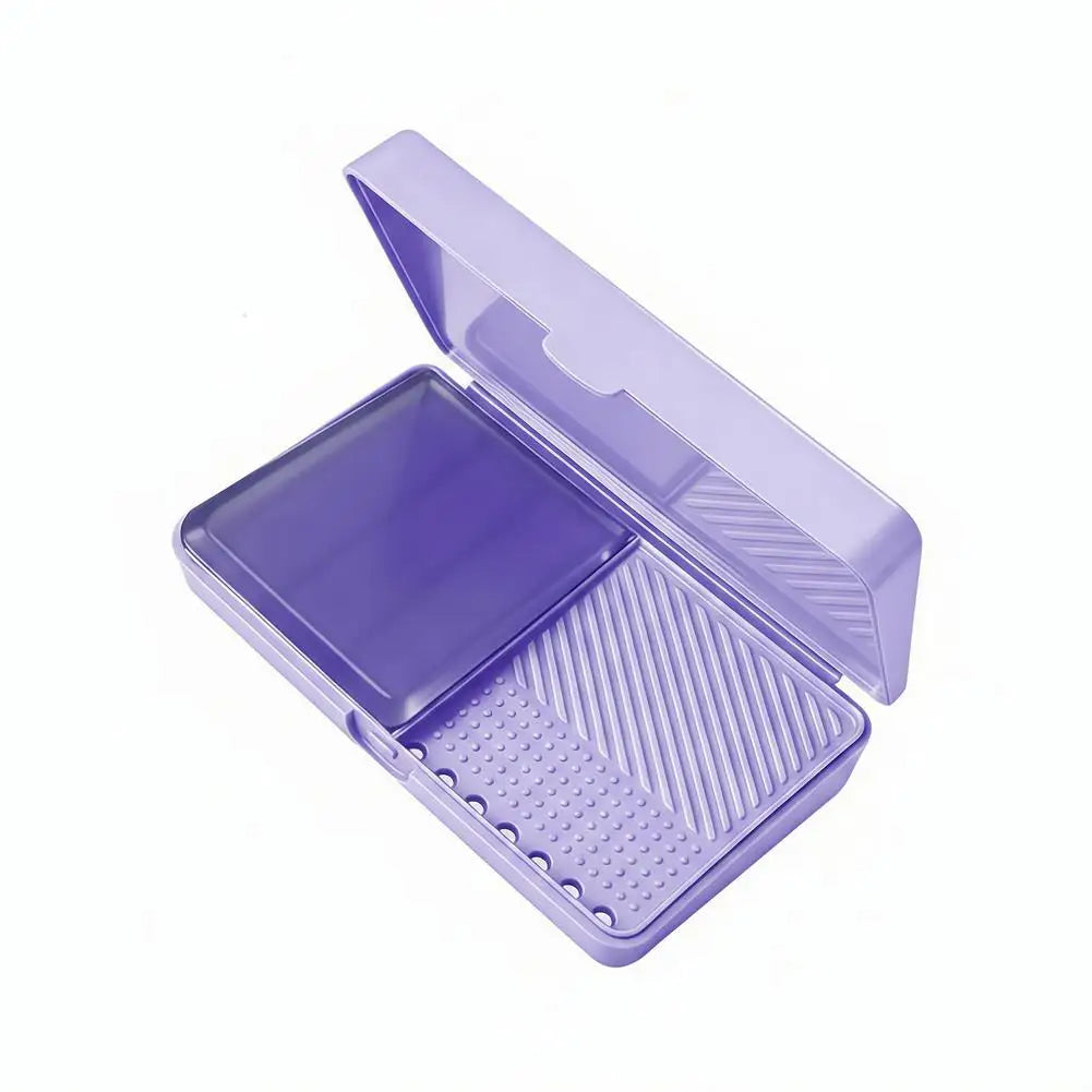 Makeup Brush Cleaning Soap Box Portable Mini Washboard Makeup Brush Cleaner With Soap For Easy Cleaning Brushes Washing Tools