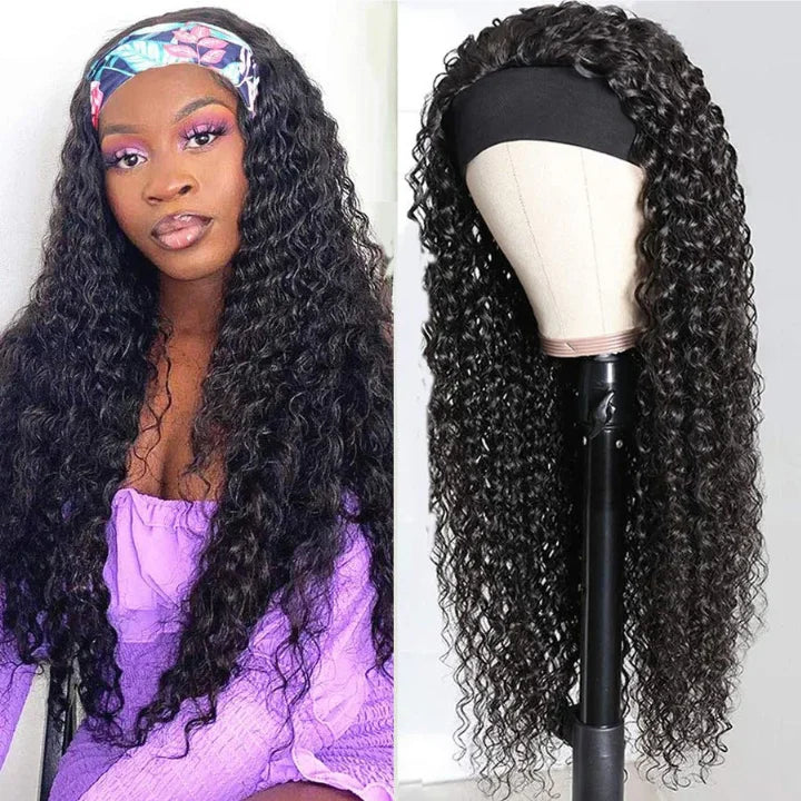 Brazilian Hair 13x4 HD Lace Frontal Wig Deep Wave Curly Remy Human Hair Deep Water Wave 4x4 Lace Front Wig Natural Color