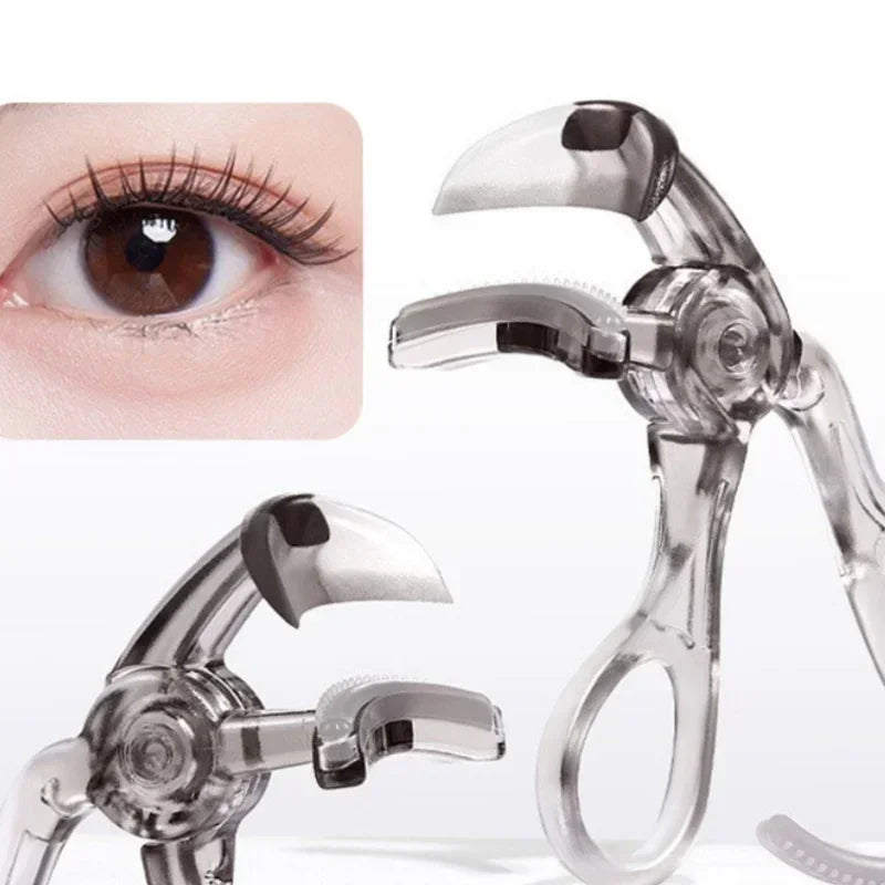Dual-Type Eyelash Curler Waterproof Natural Curl Wide Partial Clip Long-Lasting Eye Makeup Tool Professional Eye Makeup Tool