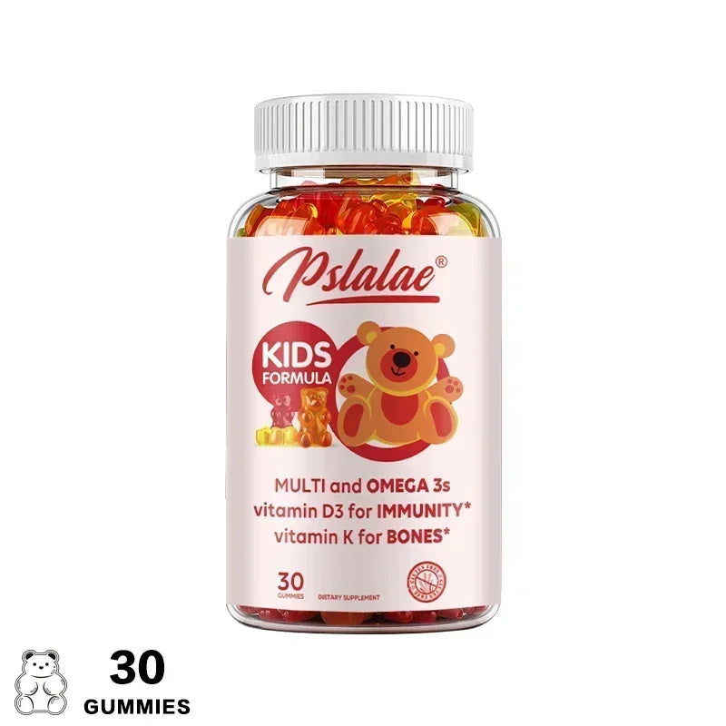 Kids' Daily Gummy Vitamins - Contains 13 Essential Nutrients and Omega 3 Fish Oil To Support The BrainSupplements