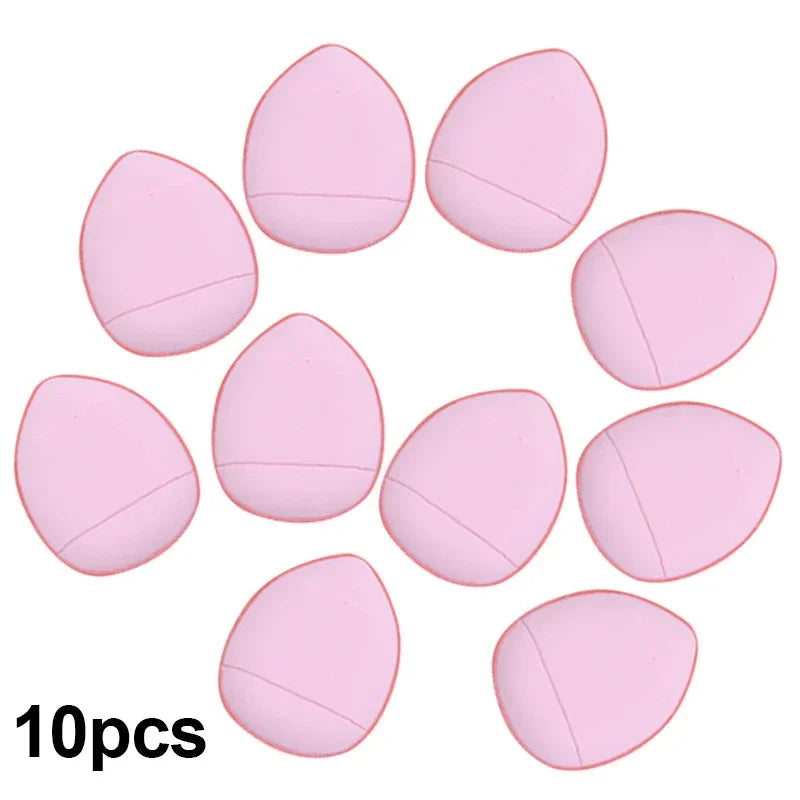 CNK 5/10Pcs Mini Finger Puff Foundation Small Air Cushion Powder Sponge Face Concealer BB Cream Cosmetic Applicator Makeup Tool