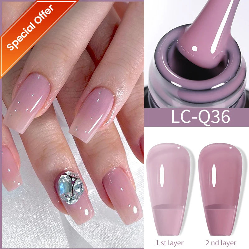 LILYCUTE 7ML Champagne Gold Reflective Glitter Gel Nail Polish Superflash Colorful Sparkling Effect For Manicure Nail Art UV Gel