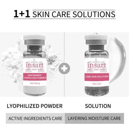 Niacinamide Oligopeptide VC Lyophilized Powder Face Serum Anti Aging Brightening Moisturizing Essence for All Skin Skincare