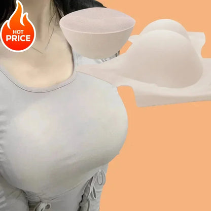 8CM Thicken Push Up Bra Pads Removable Breast Enhancer Inserts for Bikini Swimsuit Lingerie Chest Lift Padded Inserts Accessorie